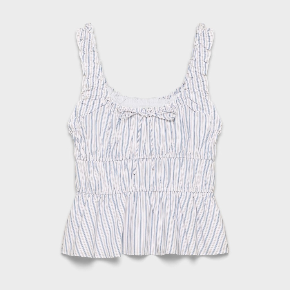Aritzia sunday best helena poplin top